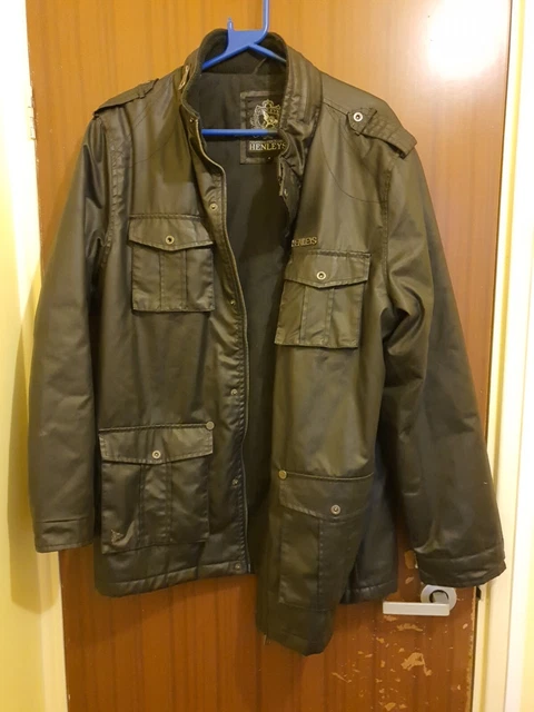 Henleys coat clearance