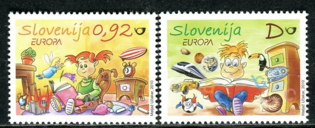 851 - SLOVENIA 2010 - EUROPA – Children's Books - MNH Set