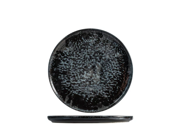 H&h Uranus Lot de 6 assiettes en porcelaine 25 cm
