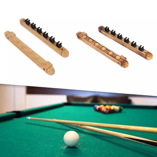 Snooker Pool Cue Rack Pool Stick Holder for Sports Clubs