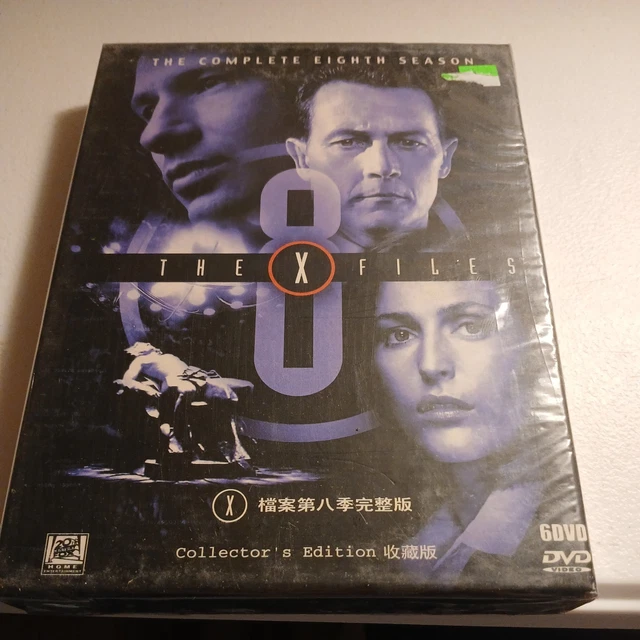 THE X FILES 8th Season Collector's Edition Sealed 6 Dvd Chinese