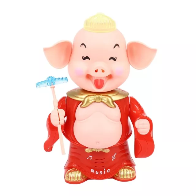 Electronic Toys Pig Dancing Music Walking Toy Singing Musical Lighting For2364