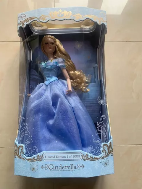 New Disney Store Exclusive Cinderella Live Action Limited Edition 17" Doll