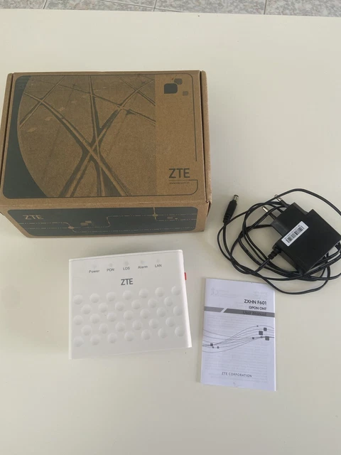 Terminale GPON ONT ZTE CORPORATION ZXHN F601 Fibra ottica  FTTH
