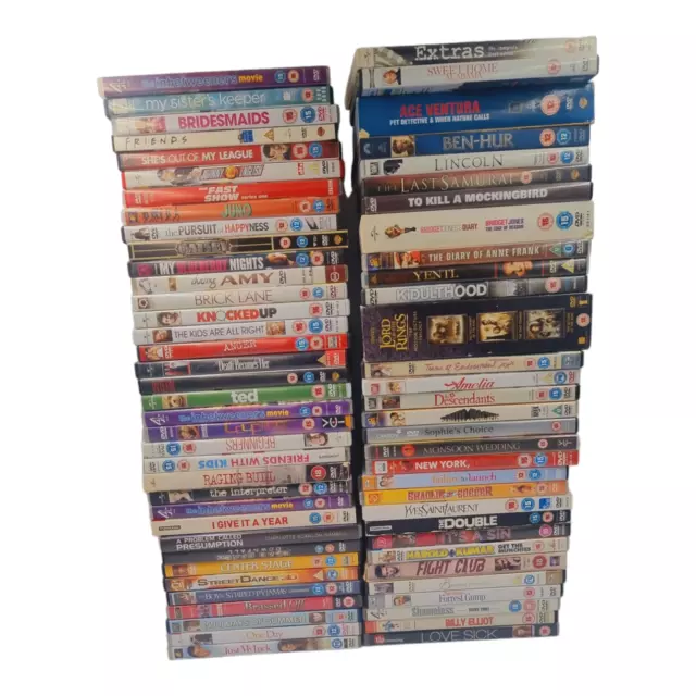 DVD Bundle Box Set job lot Set Thriller Romance Comedy Action Family Mix & Match