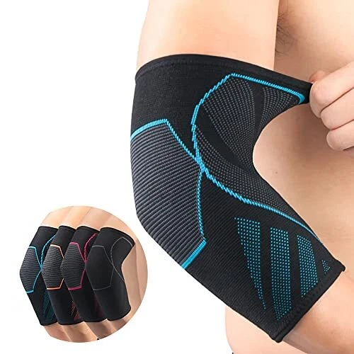 VVRAIN 2 Pack Elbow Compression Sleeve，Tennis Elbow Braces for Tendonitis
