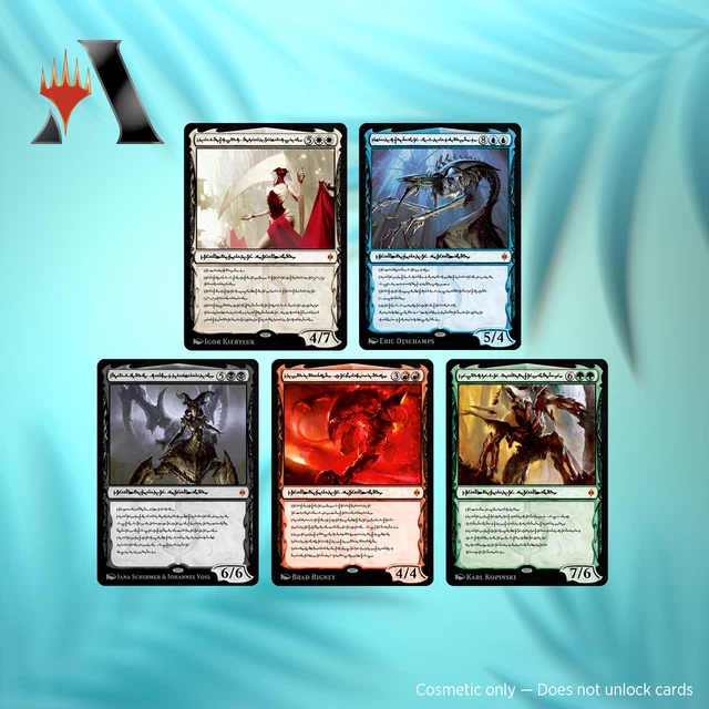 MTG Arena Secret Lair Phyrexian Praetor: Compleat Edition Code [Card Styles] NEW