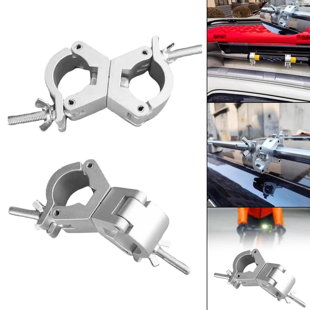 Lot De 4 Supports De Pelle Pour Galerie De Toit - Fixation Robuste Pour Pelles, Outils Et Équipements