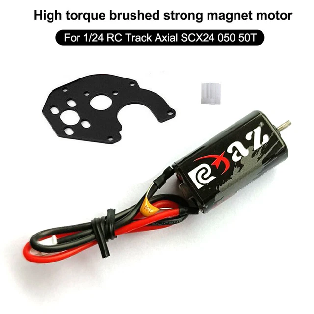 050 50T High Torque Brushed Strong Magnet Motor For 1/24 RC Car Axial SCX24