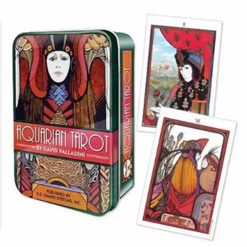 David Palladini Aquarian Tarot in a Tin (Cards)