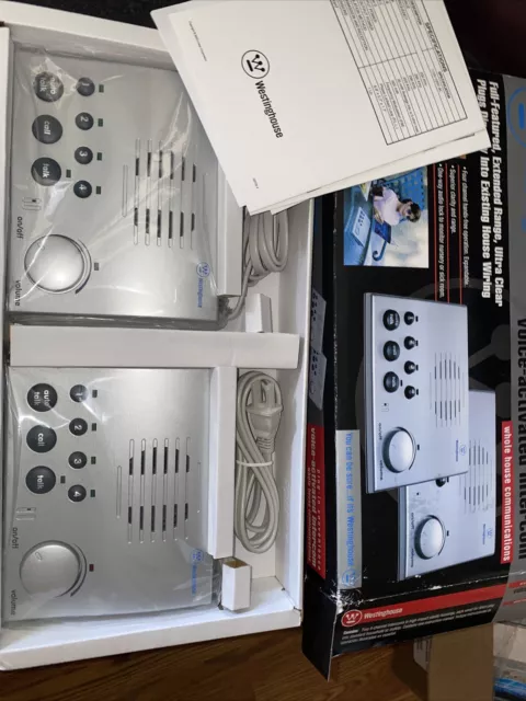 Intercomunicador Westinghouse 4 canales activado por voz WHI-4CUPG