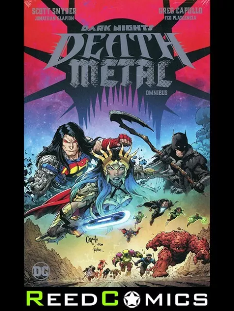 DARK NIGHTS DEATH METAL OMNIBUS HARDCOVER DM VARIANT COVER (968 Pages) Hardback