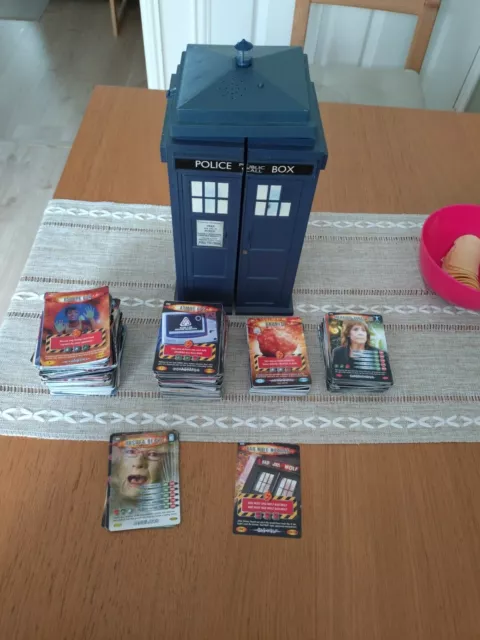 Doctor Who Battles in Time Cards 498 And Tardis Storage