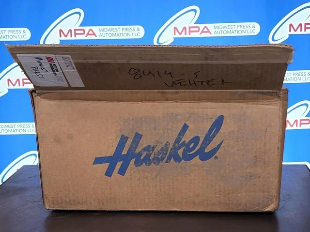 Haskel AW-35 Air Driven Liquid Pump -NEW- Open Box UNUSED SURPLUS
