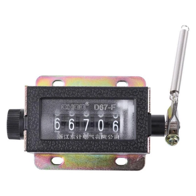 5D Mech Counter Tally Meter – Ballen mit Reset