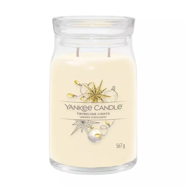 Yankee Candle SC Twinkling Lights Large Jar 567 g -n-