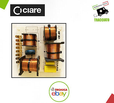 150 WATT MAX 8 OHM Ciare CROSSOVER 3 VIE CIARE HF301 1000/5000 Hz 