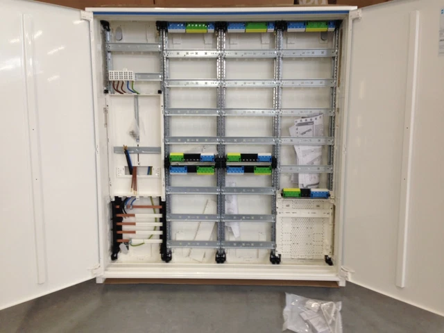 Hager Zählerschrank ZB52S Mit 4x 3.HZ Zählerfeld – 1400mm Für Sichere Stromverteilung
