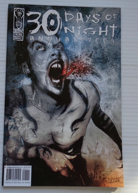 30 DAYS OF NIGHT ANNUAL 2004 - IDW - Steve Niles - VF