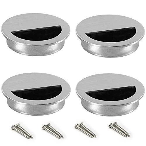 LEZED Maniglie per Porte Scorrevoli da Incasso Piatto in Acciaio Inox da (C1d)