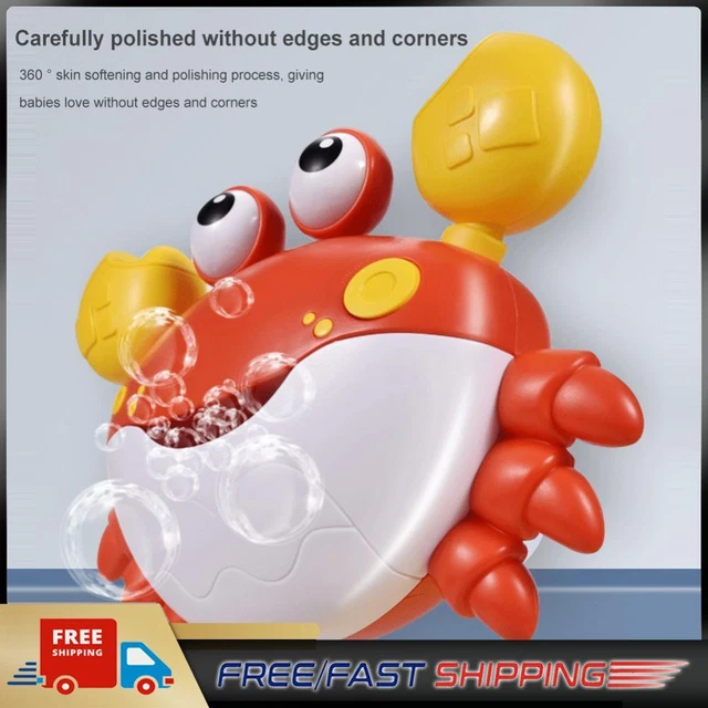 Baby Bath Toy 12 Soft Melodies Bathroom Toys for Bathroom Playing (Red)