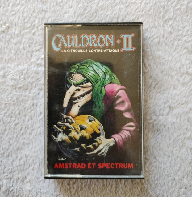 Jeu Asterix And The Magic Cauldron - Version Crystal Vitrine Box Pour Amstrad CPC, Bon état