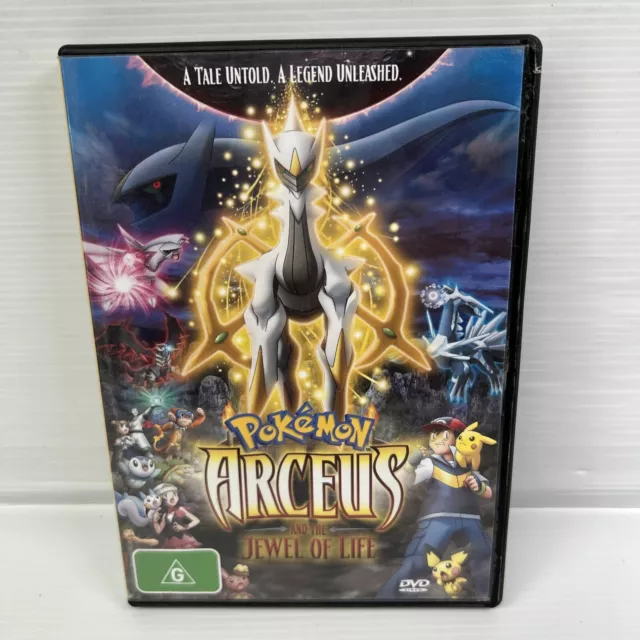 POKEMON ARCEUS And The Jewel Of Life Movie 12 DVD 2010