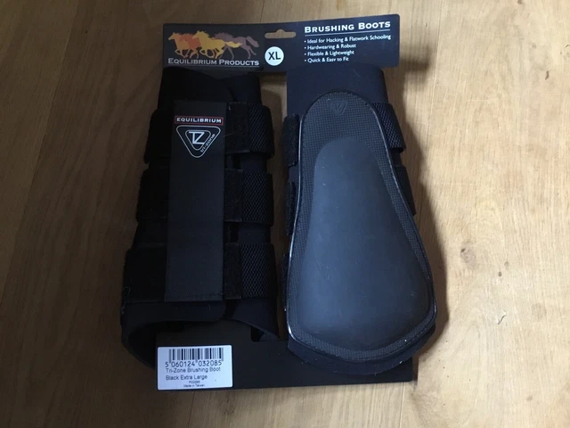 Equilibrium Brushing Boots Black XL New