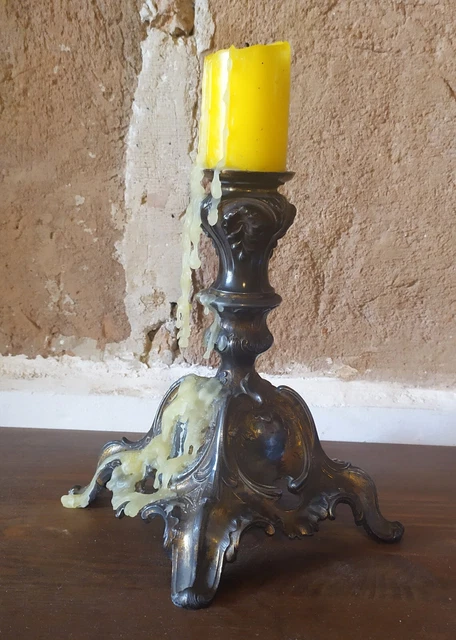 Bougeoir en céramique signé A. Kostanda - Vallauris, années 1950