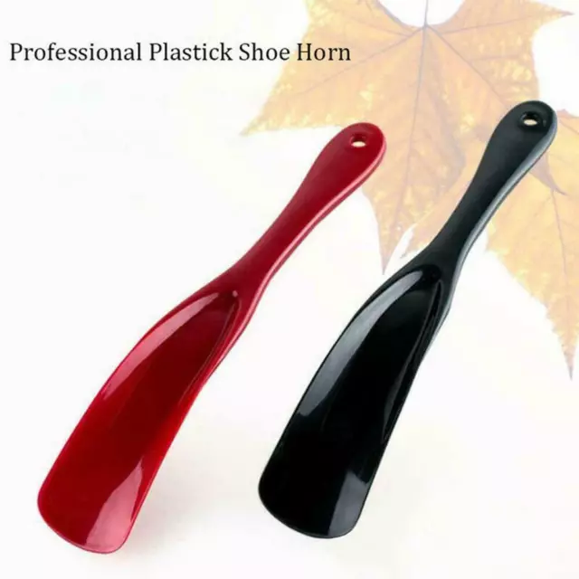 Shoe Horns Professional Plastic Shoe Horn Spoon Shape Lifter Shoehorn Shoe X5B4