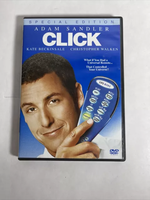 Click (DVD, 2006, Special Edition) Adam Sandler, Kate Beckinsale