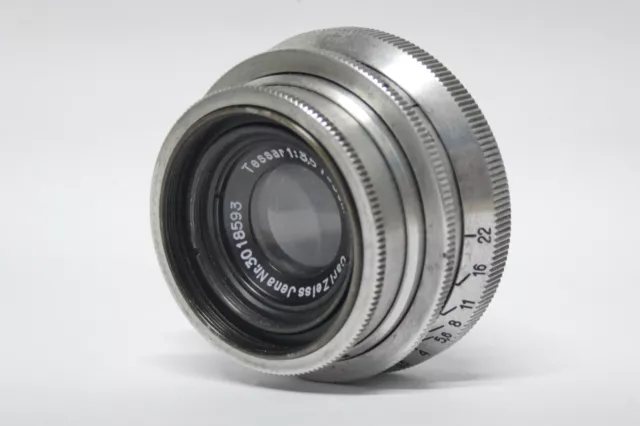 Carl Zeiss Jena Tessar 3,5 / 5cm Objektiv M40 für Praktiflex 3018593