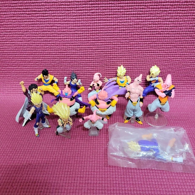 Lot De 8 Figurines Majin Bu (Boubou Buu) Dragon Ball Z - Environ 10 Cm - Neuf Sous Blister