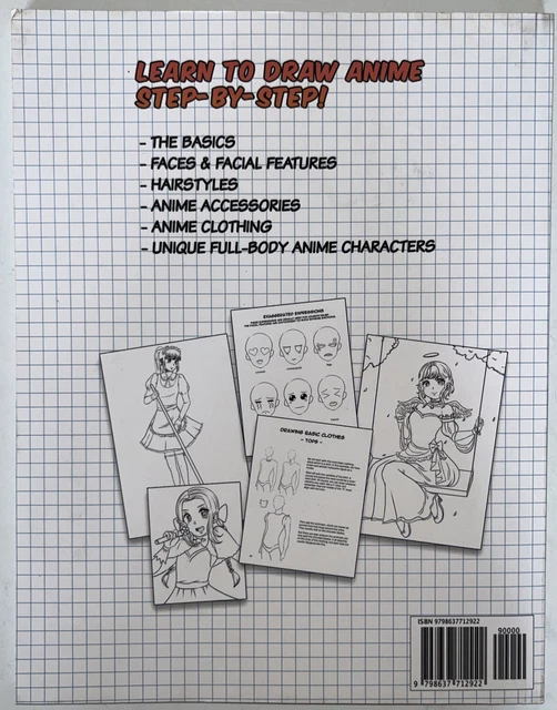 HOW TO DRAW Anime: Learn to Draw Anime and Manga - Step by St... by ...