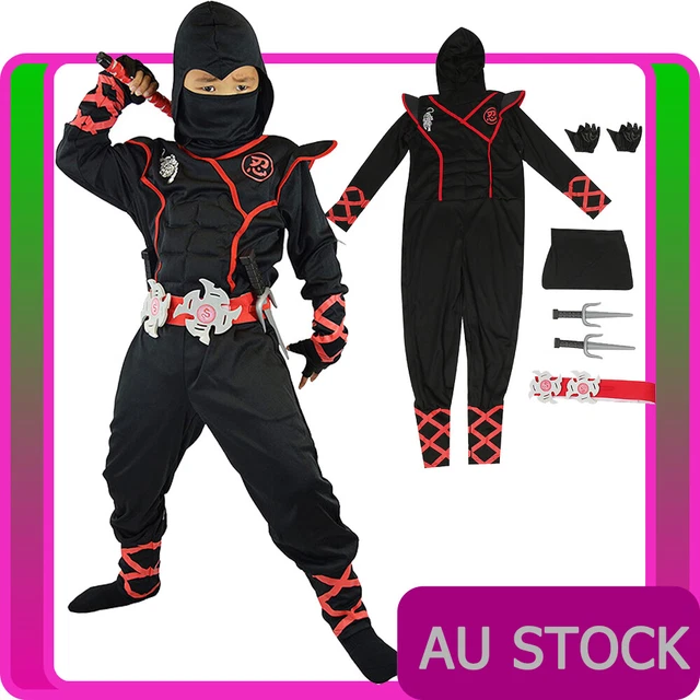 Kids Boy's Ninja Face Mask And Sword main image 1