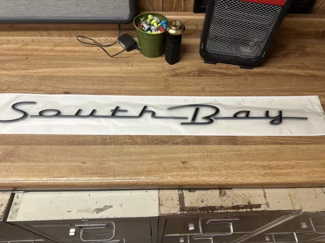 Black Southbay Pontoon Logo 39” Long