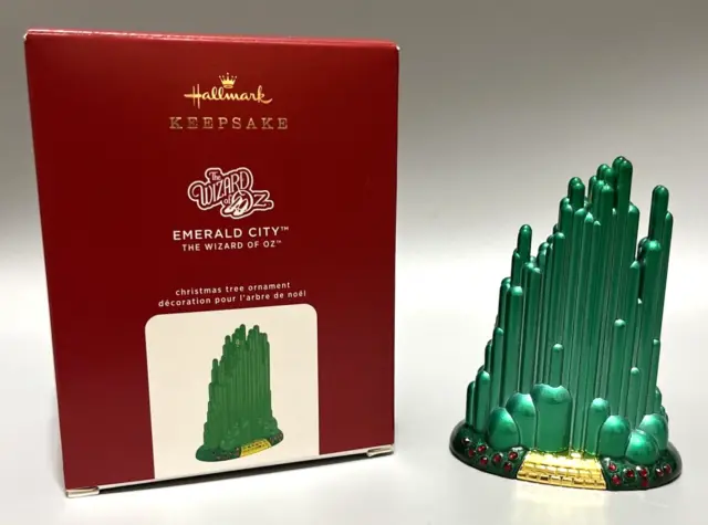 Hallmark 2020 The Wizard Of Oz Emerald City Keepsake Metal Christmas Ornament