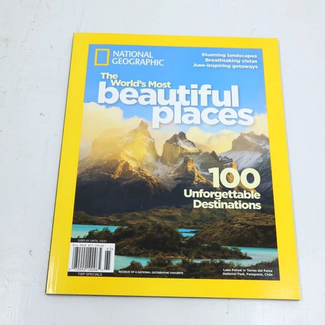 NATIONAL GEOGRAPHIC MAGAZINE 2023 The World's Most Beautiful Places