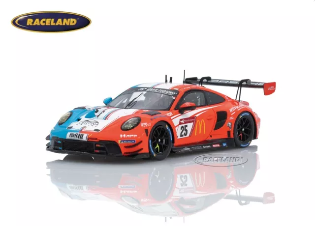 Porsche 911 GT3 R 24H Nürburgring 2023 Fetzer/Ledogar/Dumas, Spark 1:43