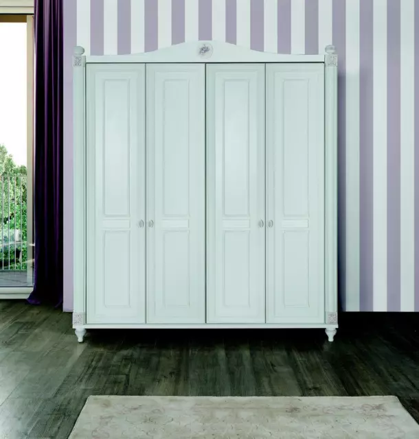 Habitación infantil armarios armario blanco diseño armarios armario