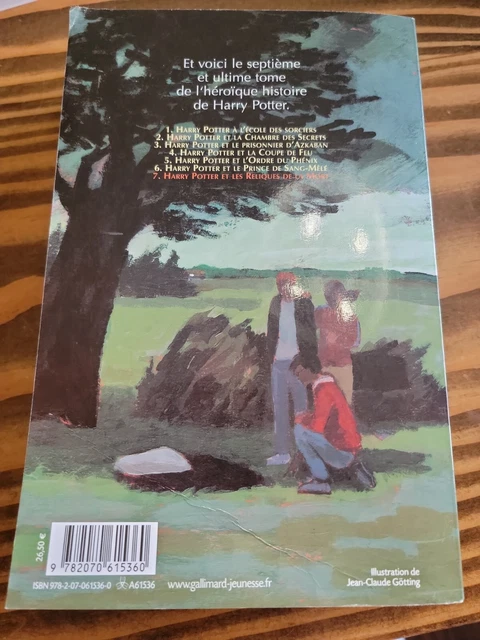 Harry Potter et les Reliques de la Mort Paperback J. K. Rowling 2007 2