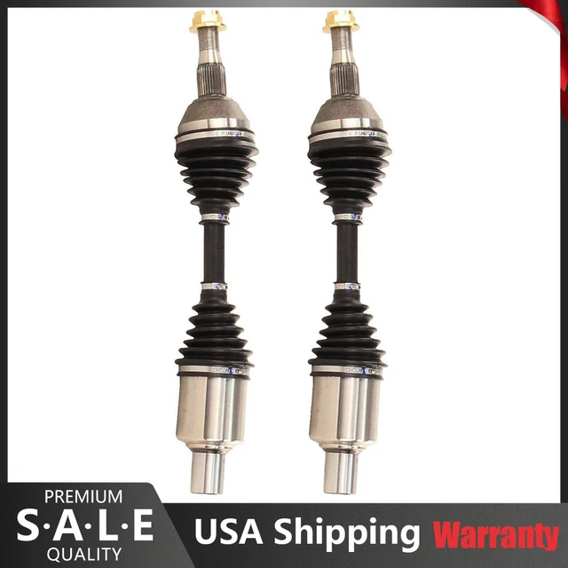 Front Left & Right Pair CV Axle Joint Shaft For 1993-1997 Cadillac Eldorado 4.6L
