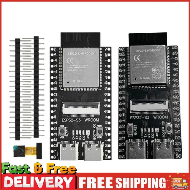 ESP32-S3-WROOM CAM BOARD Python C Code Detailed Tutorial with OV2640 ...