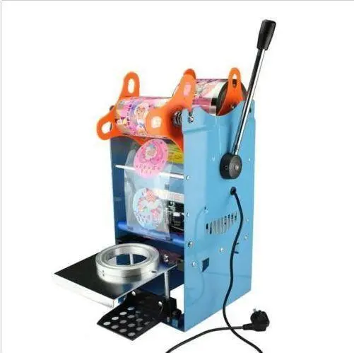 WY-802F Manual Tall-cup Sealing machine for Bubble Tea ,Fruit Juice 220V S