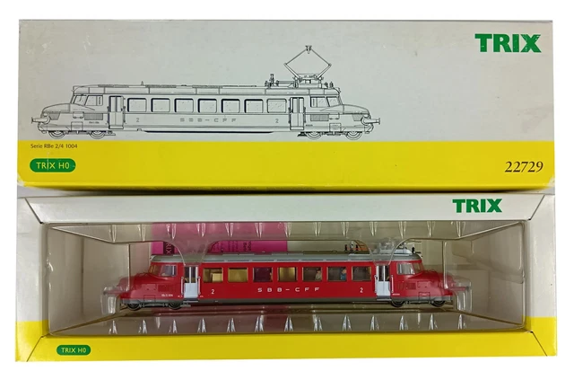 トリックス HOゲージSBB RBe 2/4 1004 Ge4/4-II 618 Bergun `RhB Club