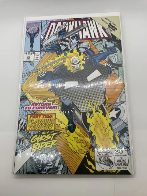 DarkHawk #22 Ghost Rider App Marvel Comics B&B Fast Safe Shipping!!