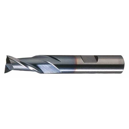 CLEVELAND C39128 2-Flute HSS Square Single End Mill Cleveland HG-2-TC TiCN