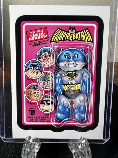 2024 Series 1 Garbage Pail Kids at Play Wacky Packages #WP-8 Vampire Batman