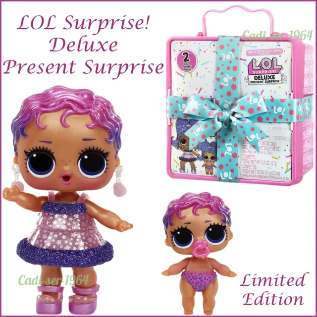 LOL Surprise Deluxe Present Surprise Series 2 Slumber Party Limited Edition NEW