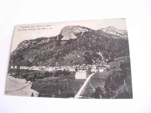 Udine - panorama Vico Forni di Sopra con Chap Varmost - spedita f. p.